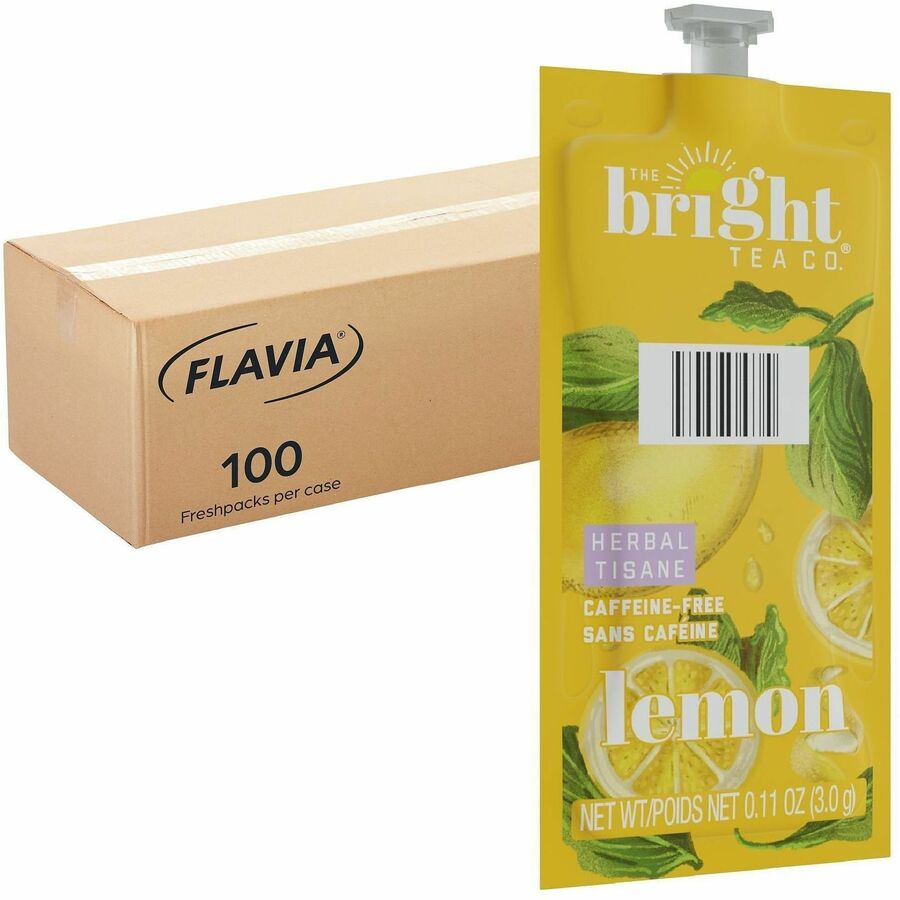Flavia Bright Tea Co. Lemon Herbal Tea Herbal Tea Freshpack