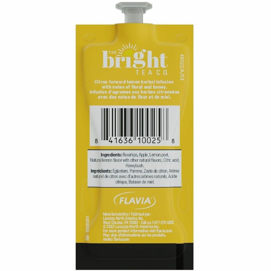 Flavia Bright Tea Co. Lemon Herbal Tea Herbal Tea Freshpack