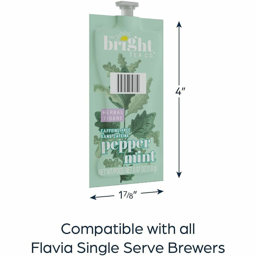 Flavia Bright Tea Co. Peppermint Herbal Tea Herbal Tea Freshpack