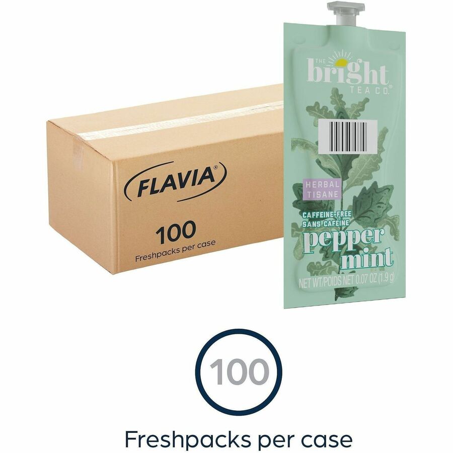 Flavia Bright Tea Co. Peppermint Herbal Tea Herbal Tea Freshpack