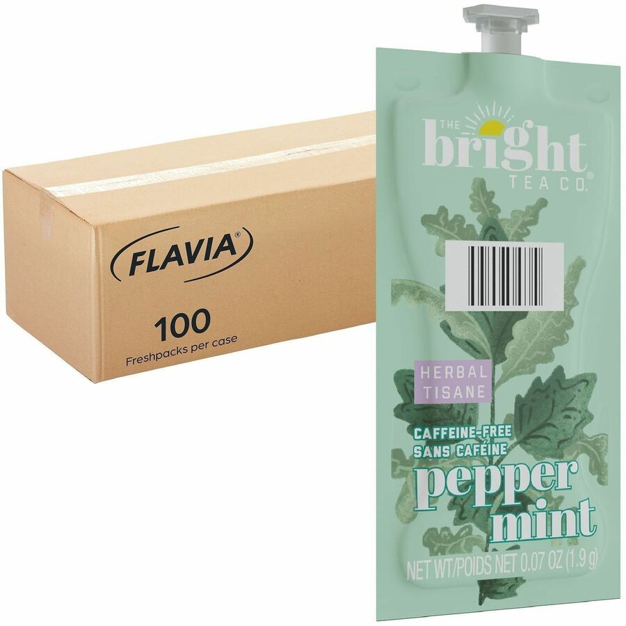 Flavia Bright Tea Co. Peppermint Herbal Tea Herbal Tea Freshpack