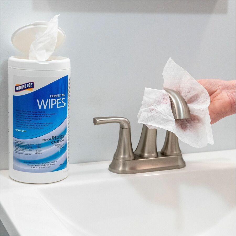 Genuine Joe Disinfecting Wipes