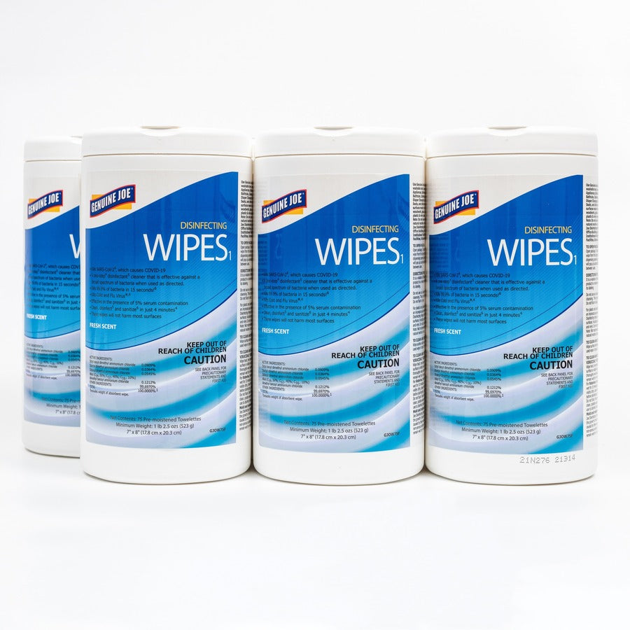 Genuine Joe Disinfecting Wipes