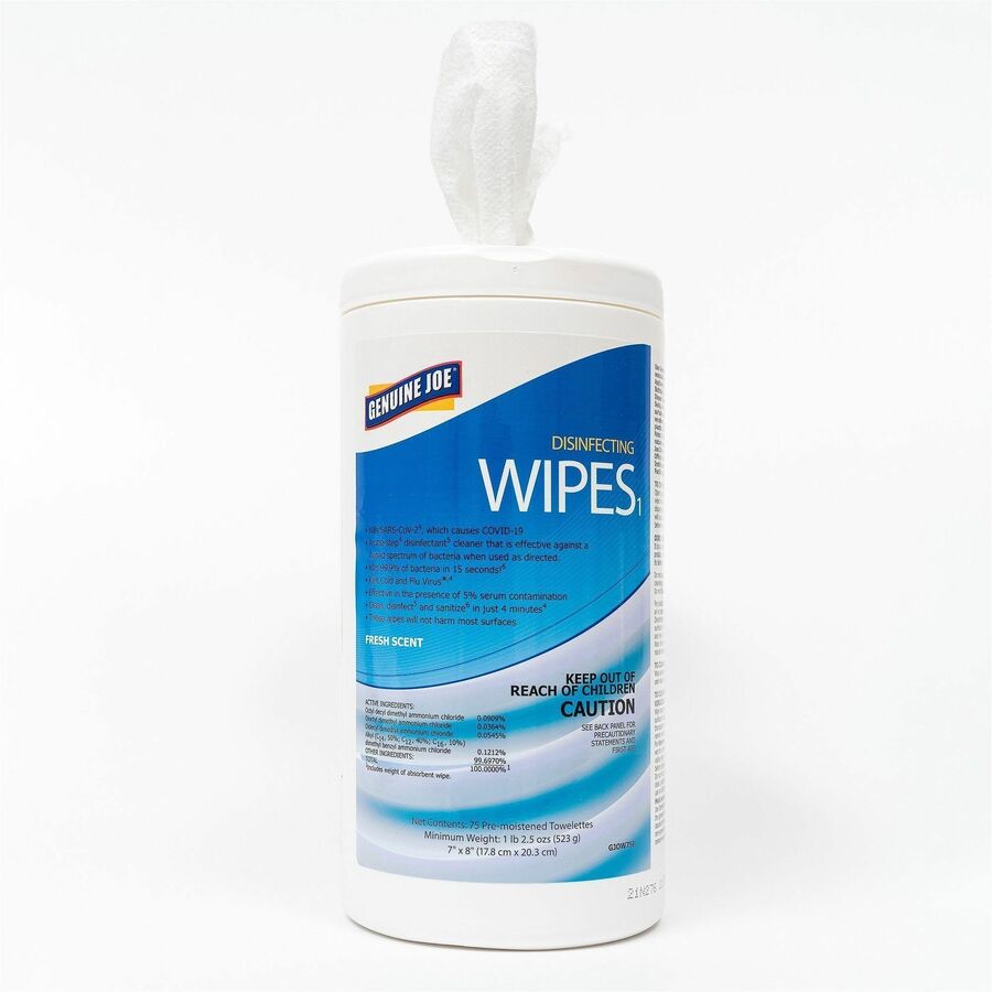 Genuine Joe Disinfecting Wipes
