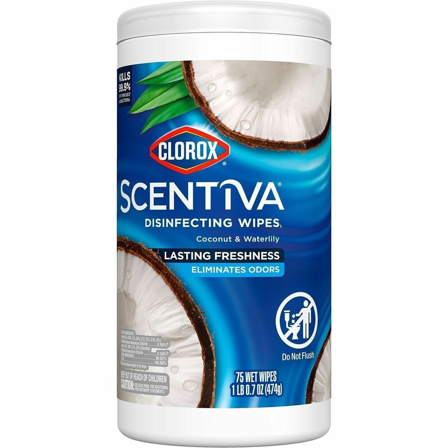 Clorox Scentiva Wipes, Bleach Free Cleaning Wipes