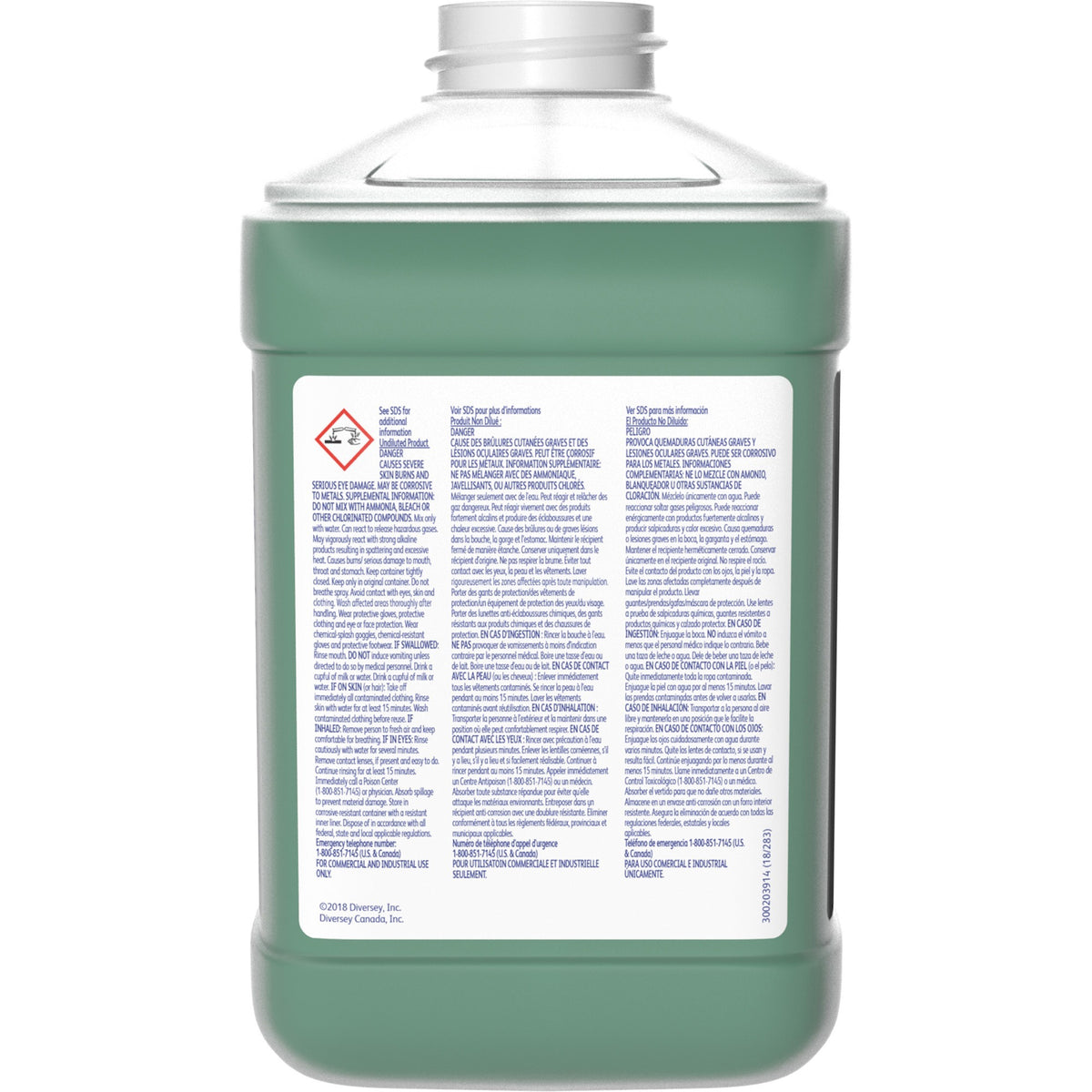 Diversey Tempest SC Solvent-free Degreaser