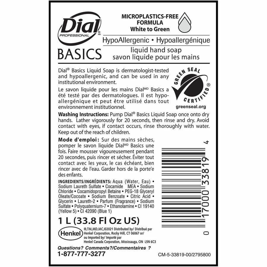 Dial Professional Basics Liquid Hand Soap