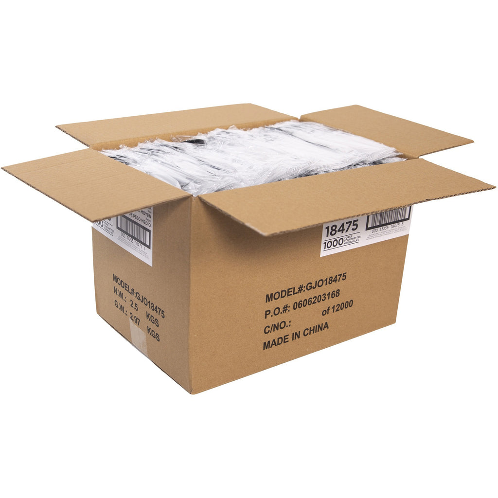 Genuine Joe Medium-weight Individually Wrapped Forks