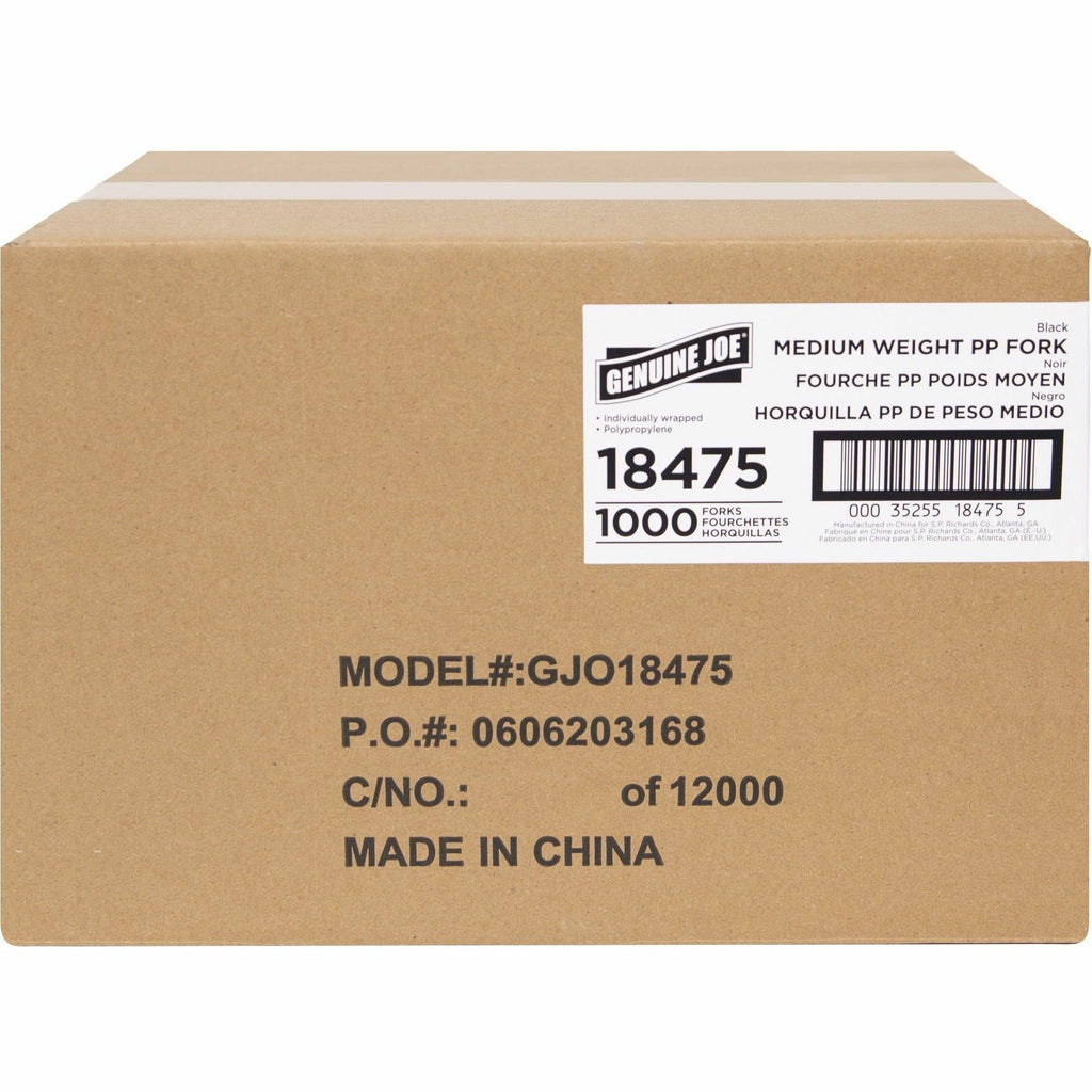 Genuine Joe Medium-weight Individually Wrapped Forks
