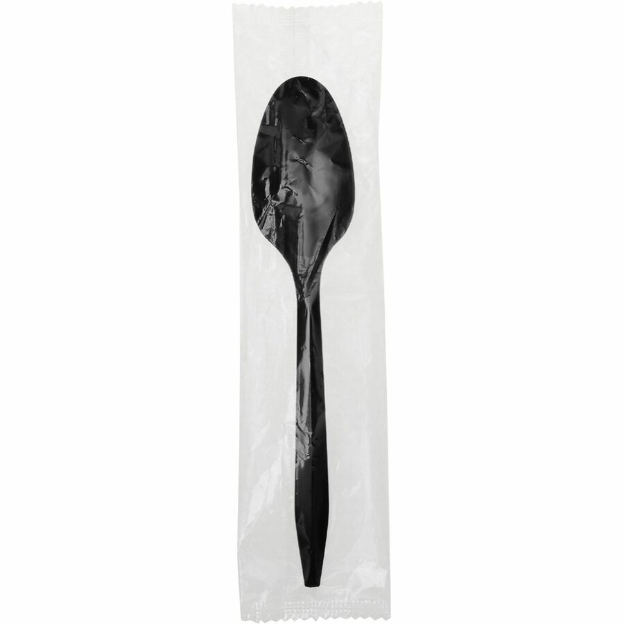 Genuine Joe Medium-weight Individually Wrapped Teaspoons