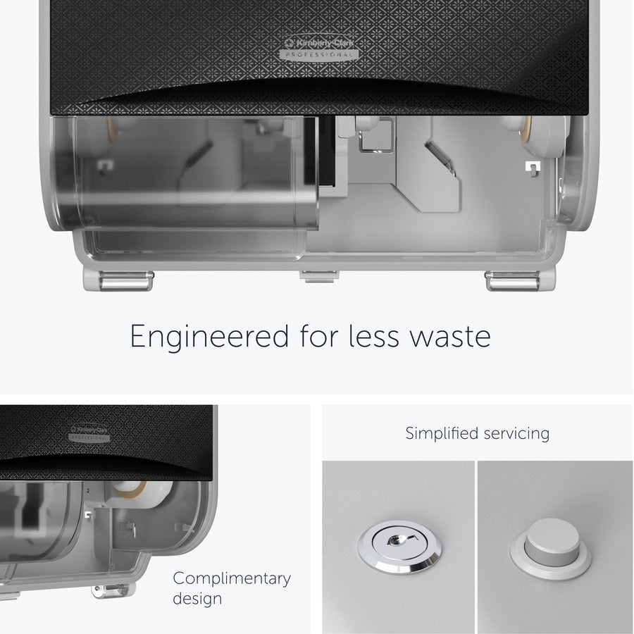 Kimberly-Clark Professional ICON Standard Roll Horizontal Toilet Paper Dispenser