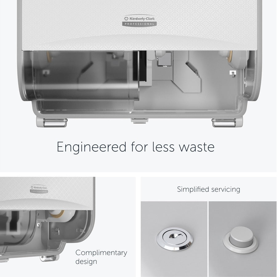 Kimberly-Clark Professional ICON Standard Roll Horizontal Toilet Paper Dispenser