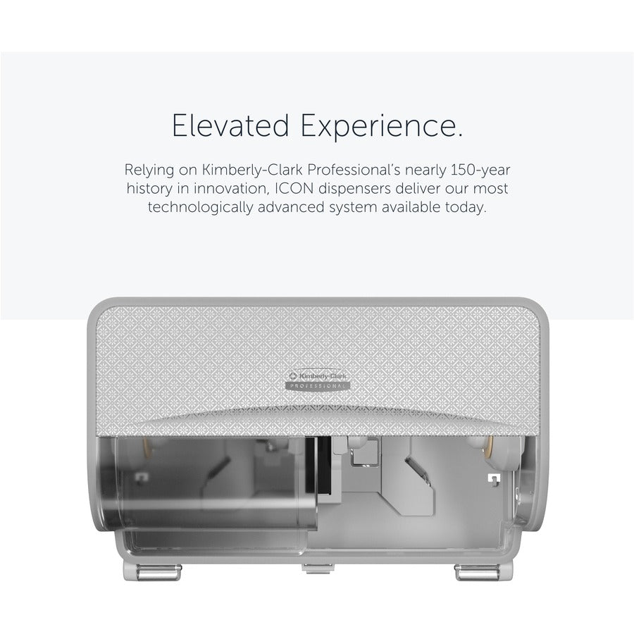 Kimberly-Clark Professional ICON Standard Roll Horizontal Toilet Paper Dispenser