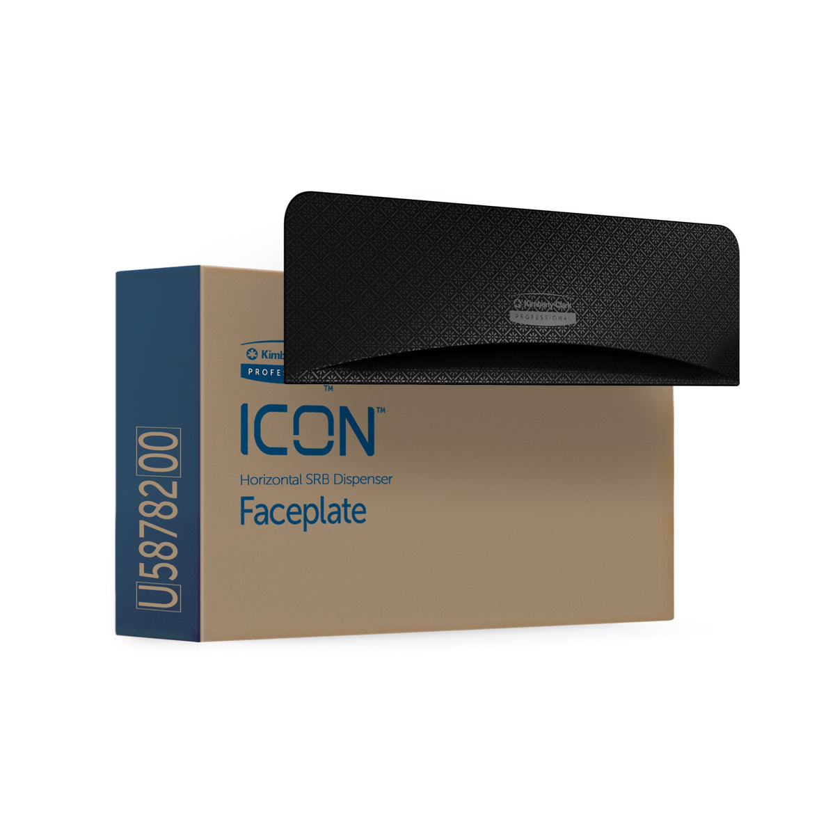Kimberly-Clark Professional ICON Standard Roll Horizontal Toilet Paper Dispenser Faceplate