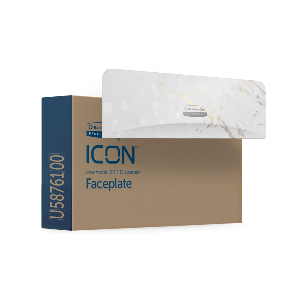 Kimberly-Clark Professional ICON Standard Roll Horizontal Toilet Paper Dispenser Faceplate