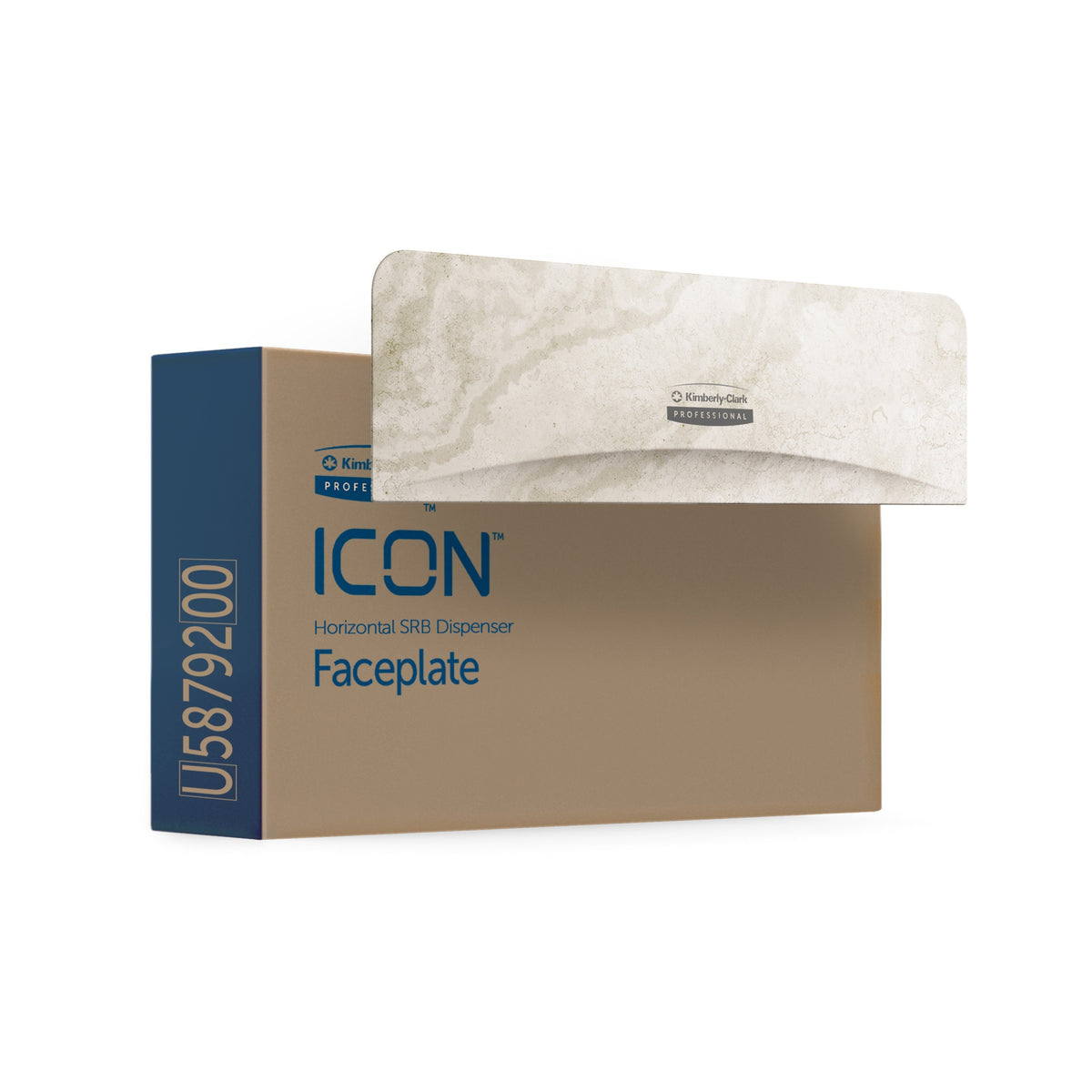 Kimberly-Clark Professional ICON Standard Roll Horizontal Toilet Paper Dispenser Faceplate