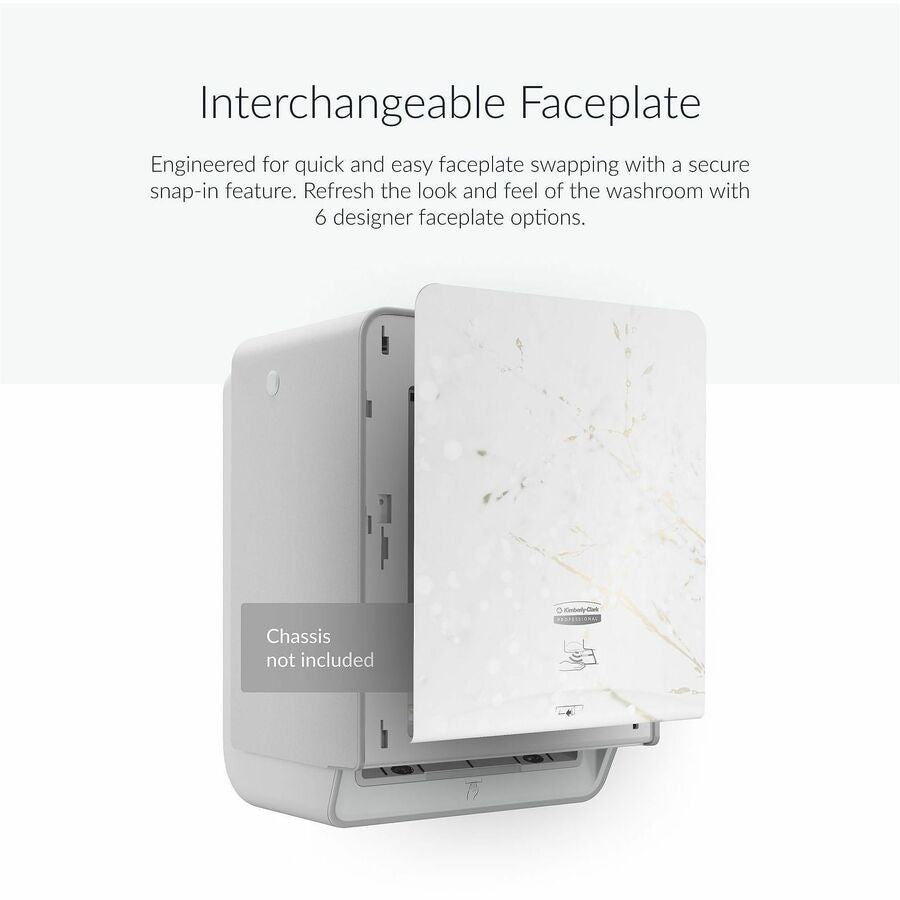 Kimberly-Clark Professional ICON Automatic Hard Roll Towel Dispenser Faceplate
