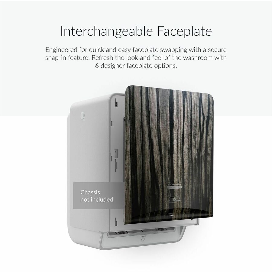 Kimberly-Clark Professional ICON Automatic Hard Roll Towel Dispenser Faceplate