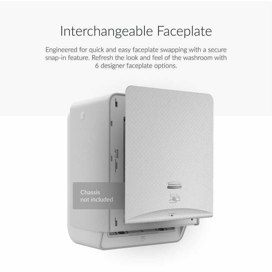 Kimberly-Clark Professional ICON Automatic Hard Roll Towel Dispenser Faceplate