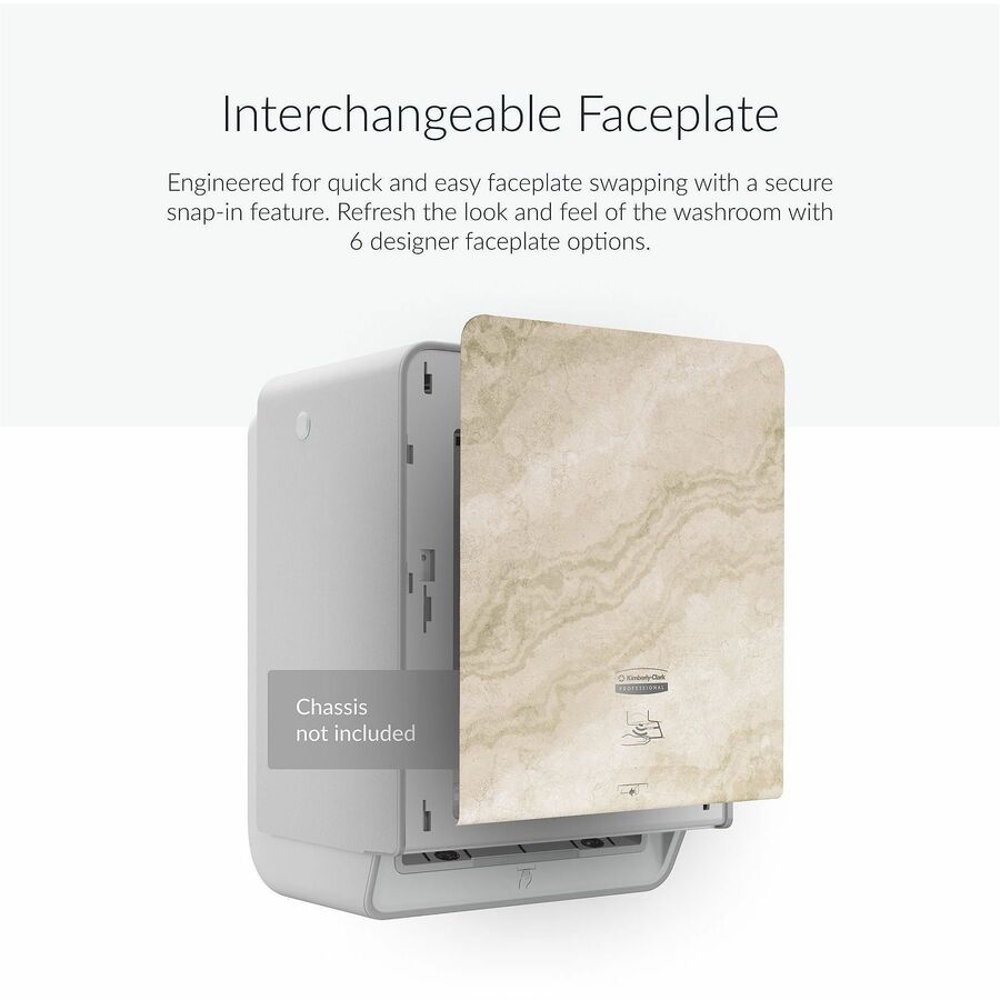 Kimberly-Clark Professional ICON Automatic Hard Roll Towel Dispenser Faceplate