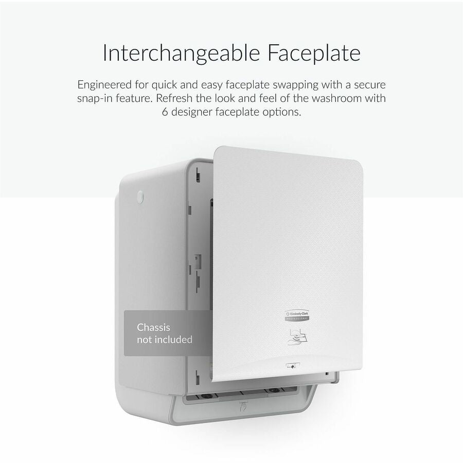 Kimberly-Clark Professional ICON Automatic Hard Roll Towel Dispenser Faceplate