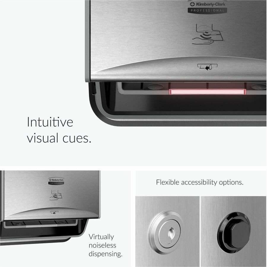 Kimberly-Clark Professional ICON Automatic Roll Towel Recessed Dispenser Housing