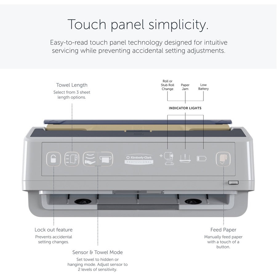 Kimberly-Clark Professional ICON Auto Roll Towel Disp Chassis