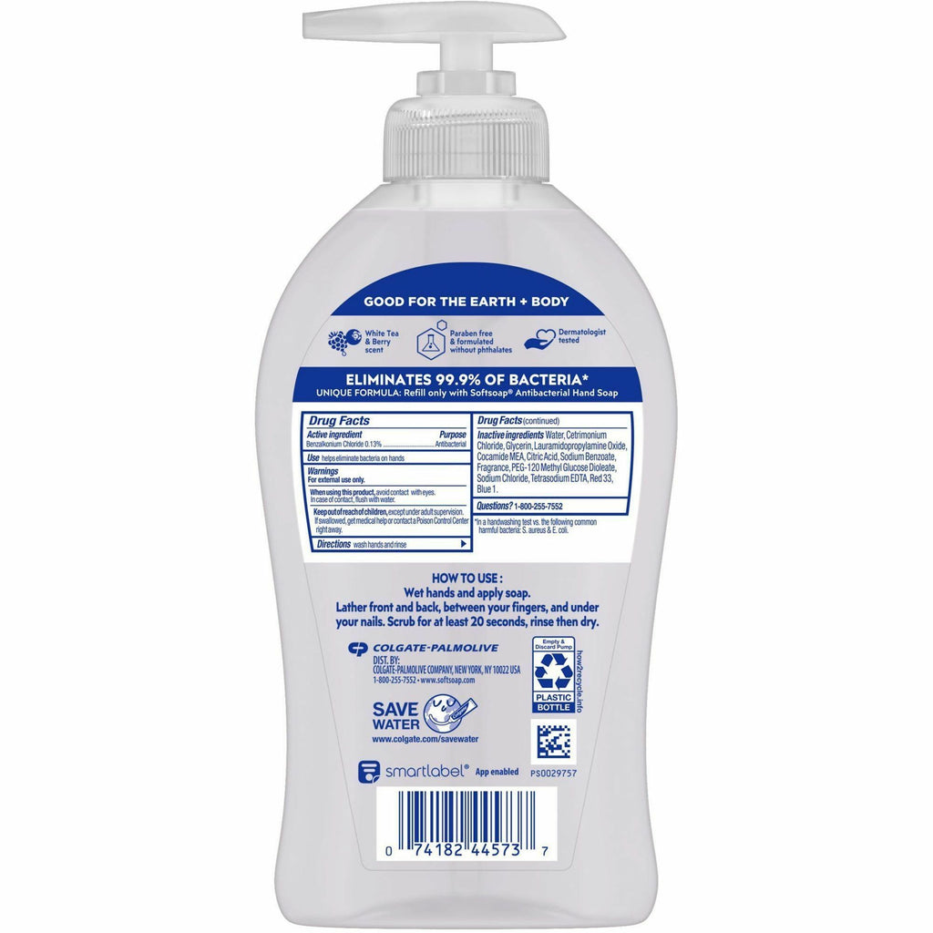 Softsoap Antibacterial White Tea Hand Soap
