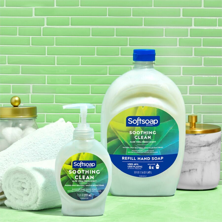 Softsoap Soothing Liquid Hand Soap Pump