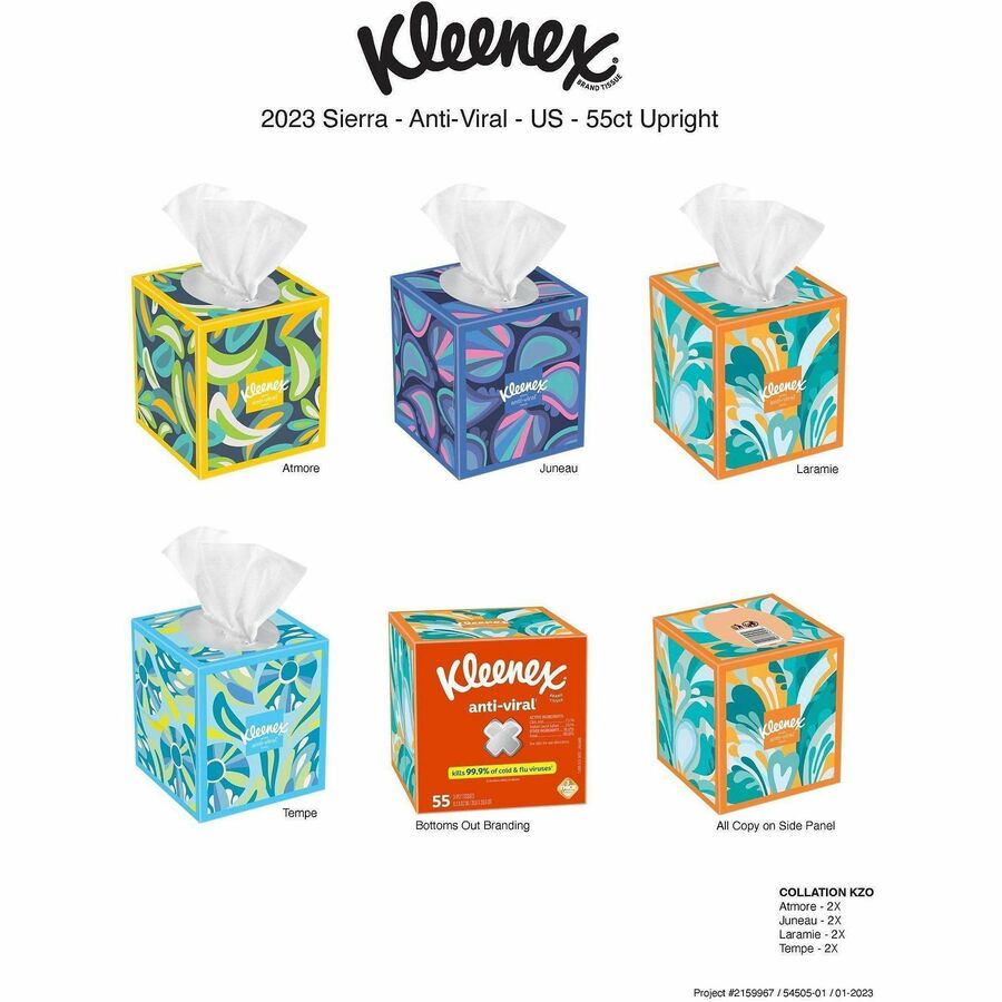Kleenex Anti-viral Facial Tissue