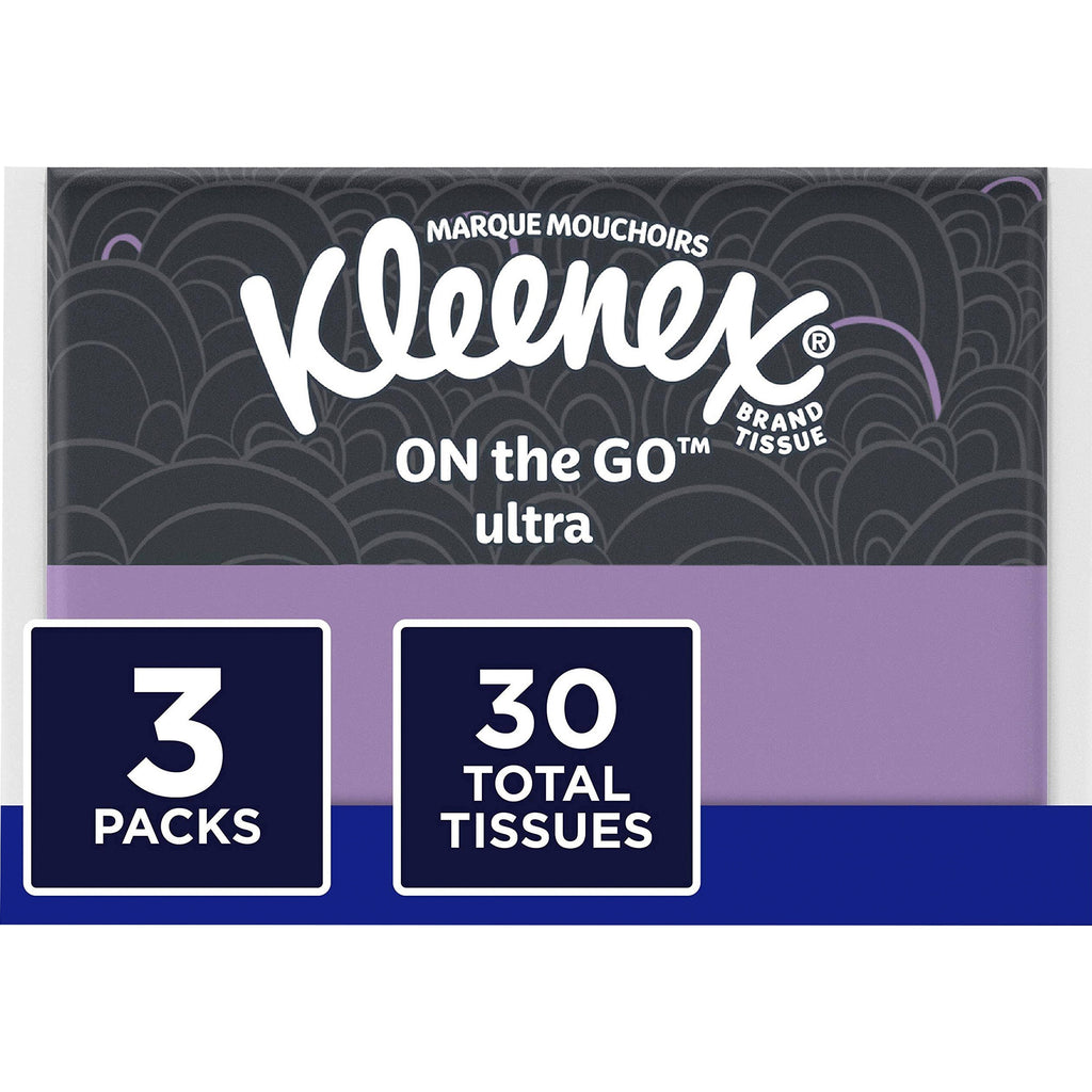 Kleenex On-the-Go Slim Wallet Pack - 30 Facial Tissue-Count