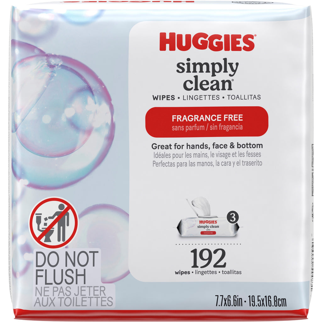 Huggies Simply Clean Wipes