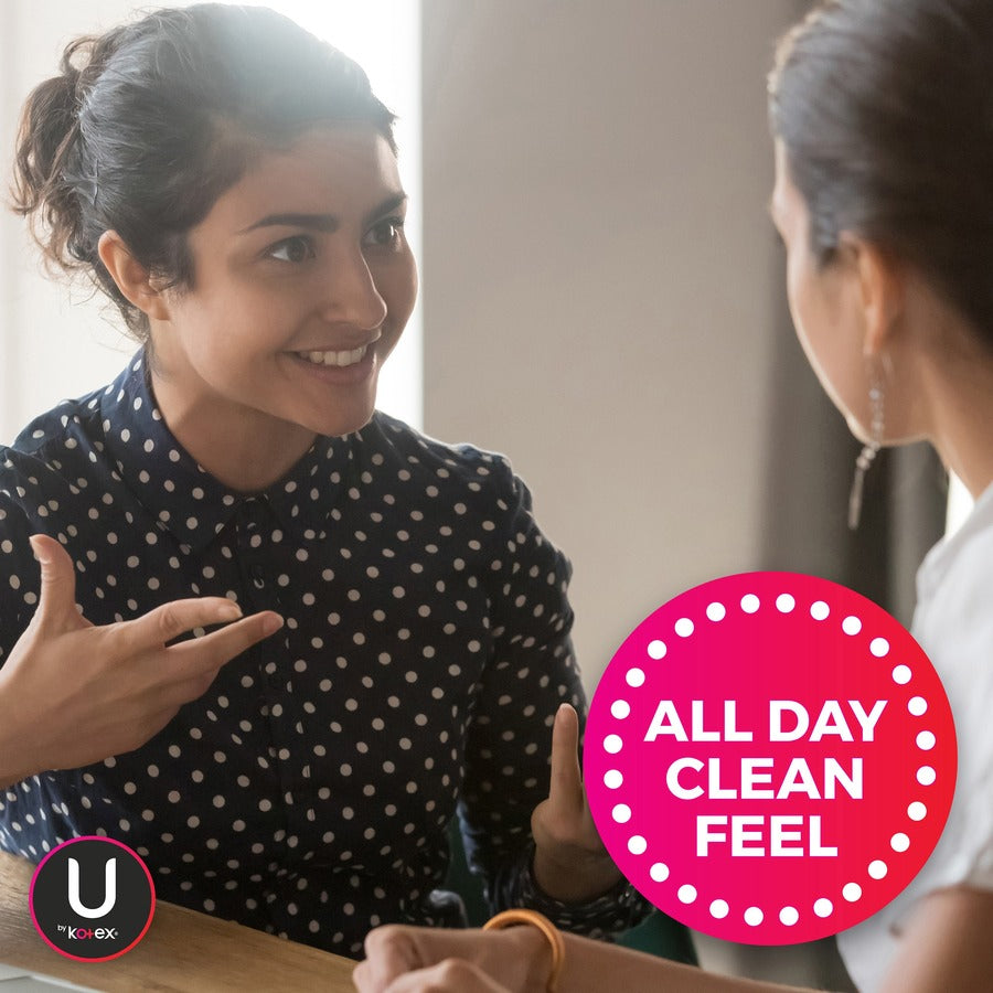 U by Kotex Kimberly-Clark Kotex Wrapped Panty Liners