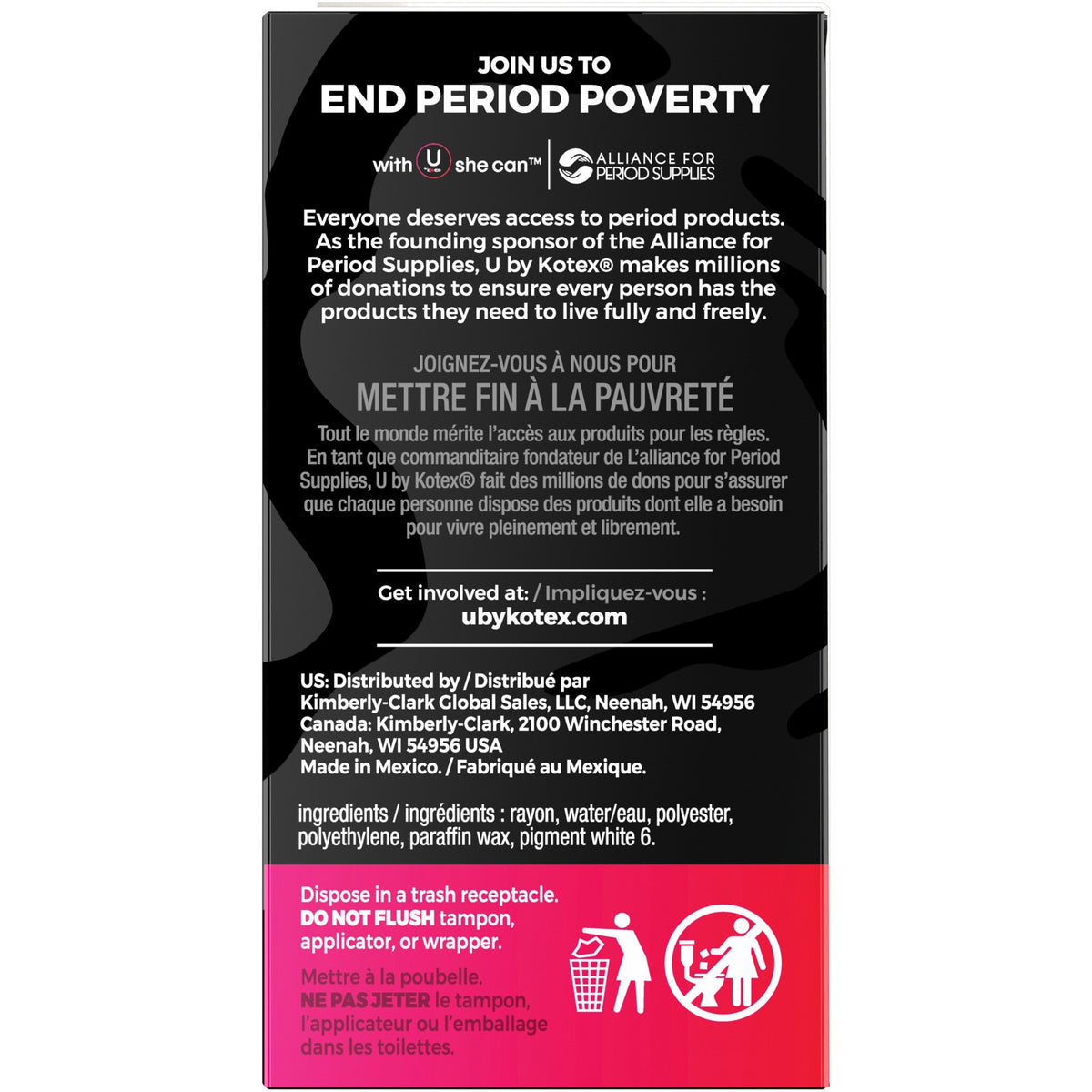 Kimberly-Clark U by Kotex Click Tampon Regular