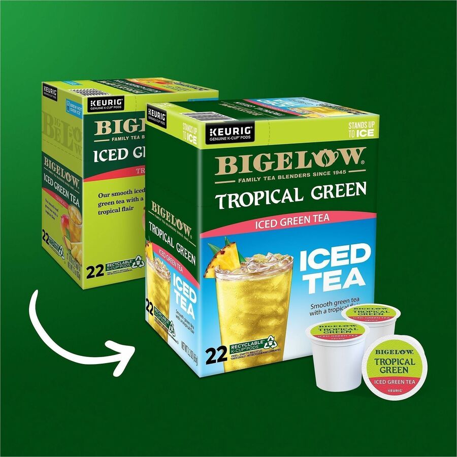 Bigelow® Tropical Iced Green Tea K-Cup