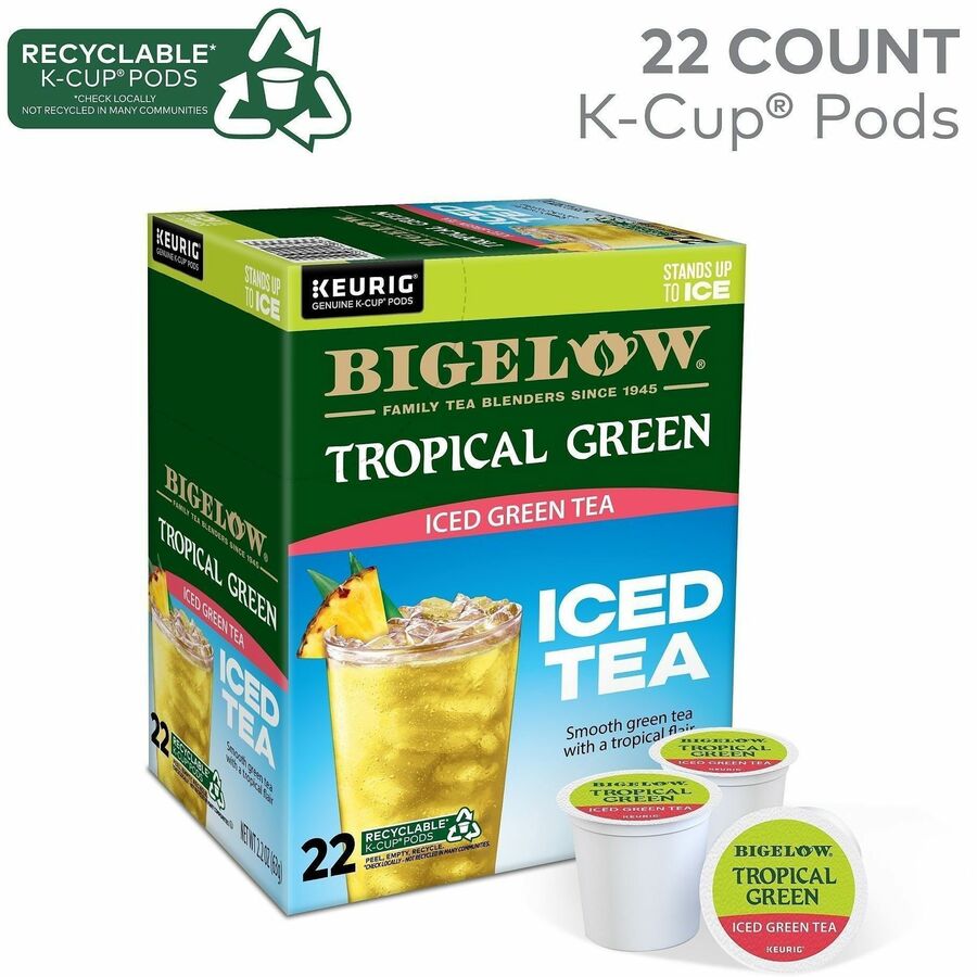Bigelow® Tropical Iced Green Tea K-Cup