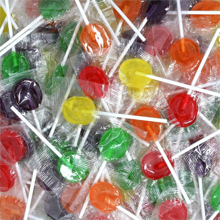 Office Snax Assorted Lollipops