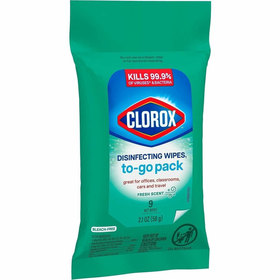Clorox Bleach-Free Disinfecting WipesTo-Go Pack