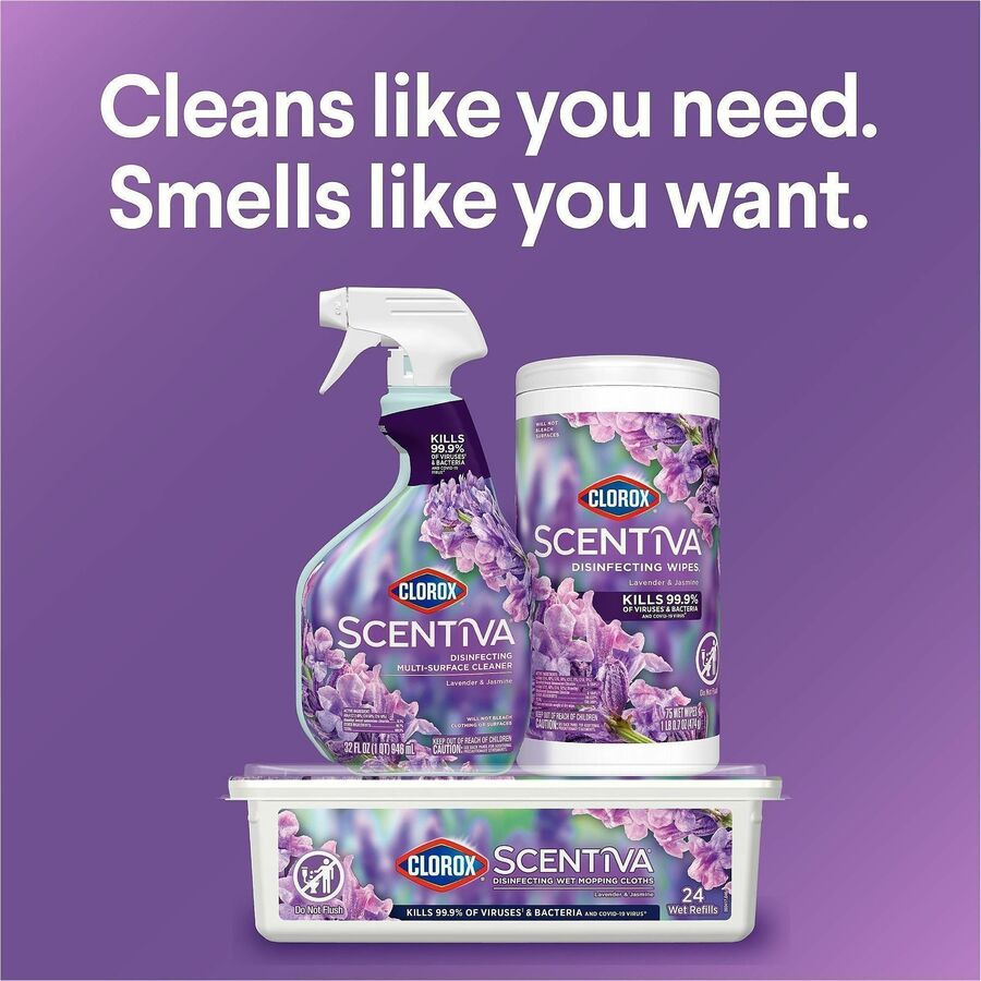 Clorox Scentiva Bleach-Free Cleaning Wipes