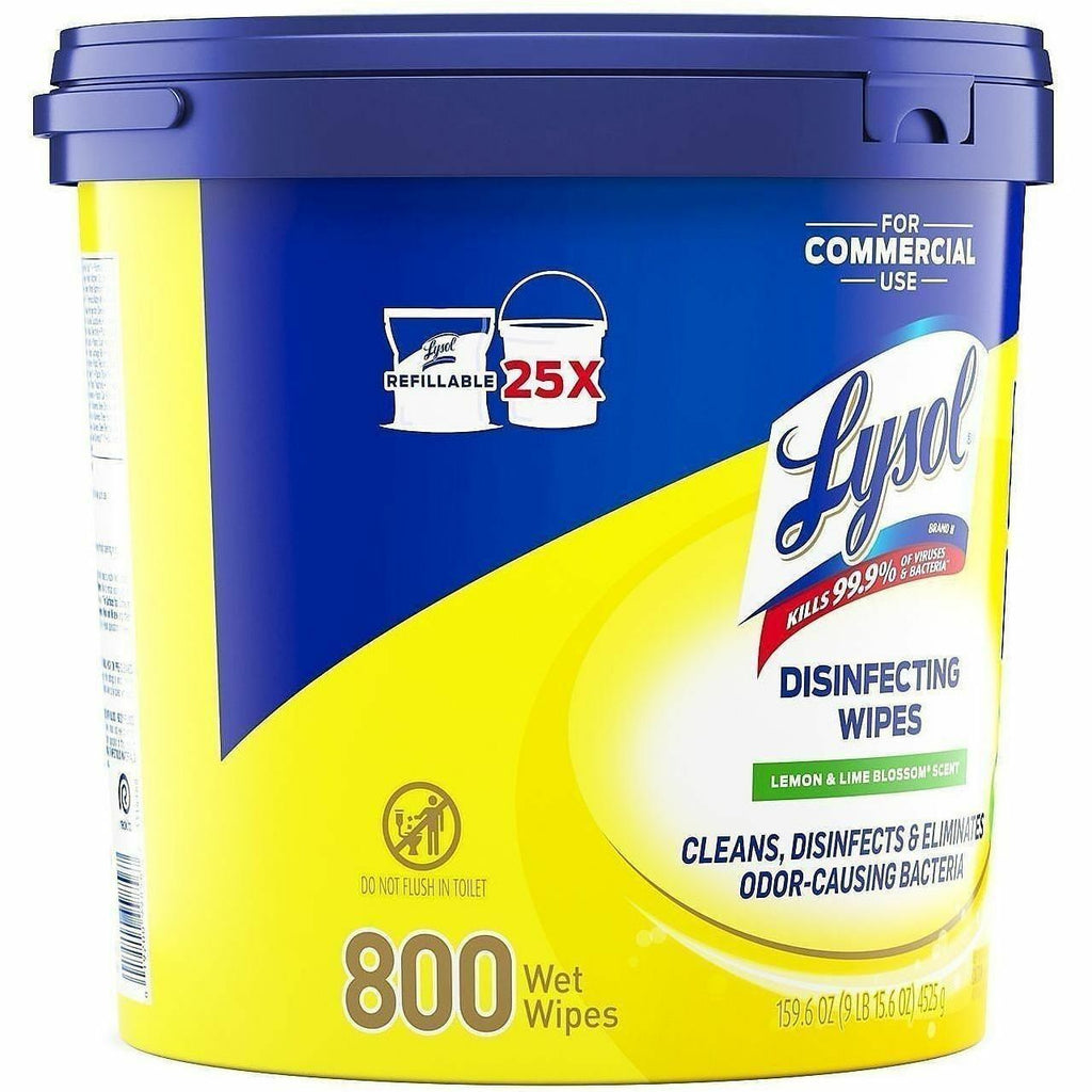 Lysol Disinfecting Wipe Bucket w/Wipes