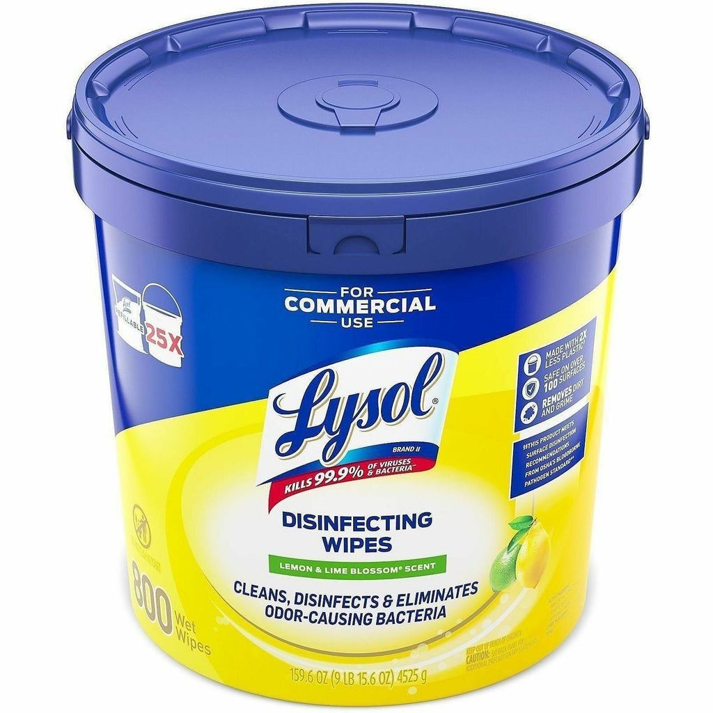 Lysol Disinfecting Wipe Bucket w/Wipes
