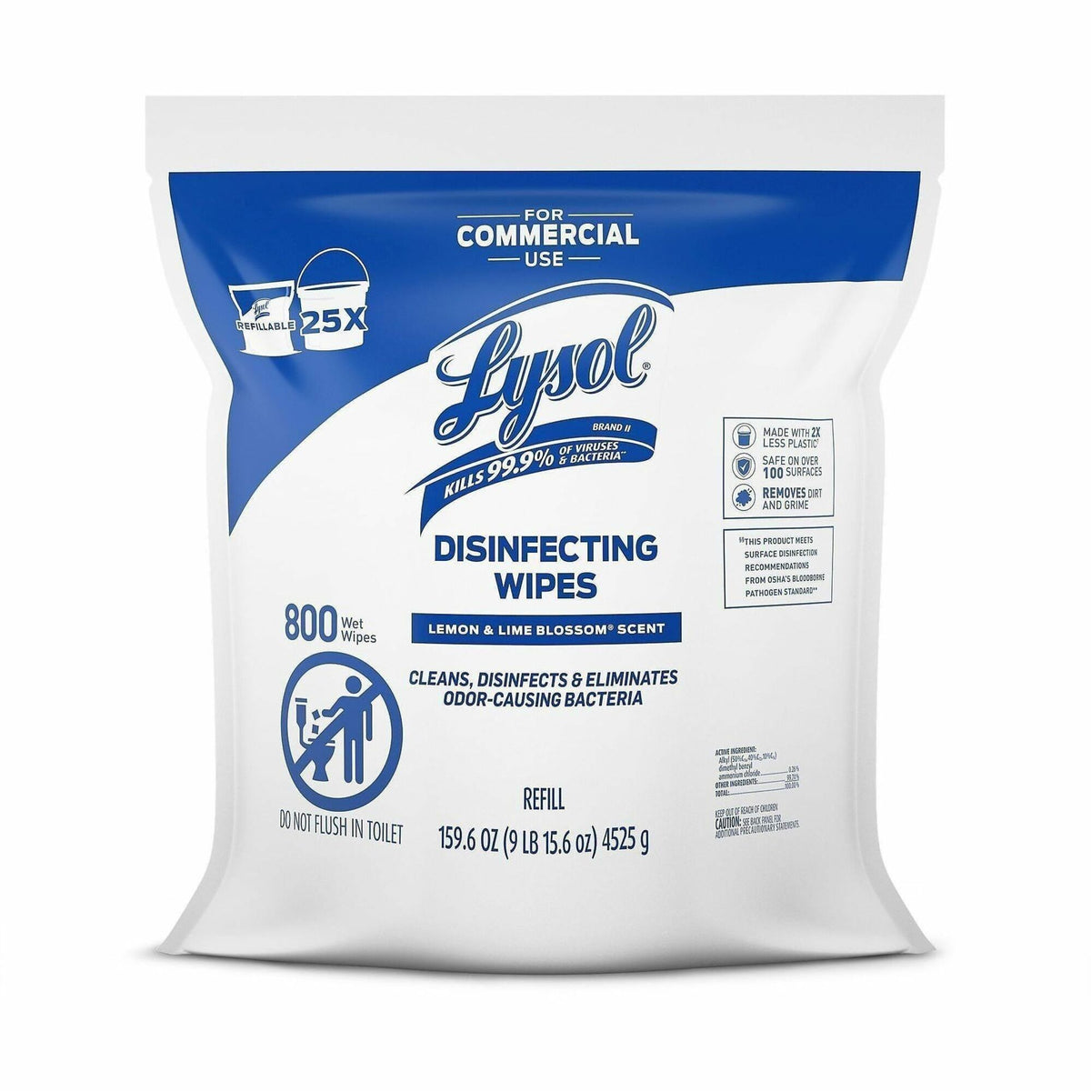 Lysol Professional Disinfecting Wipes Bucket Refill