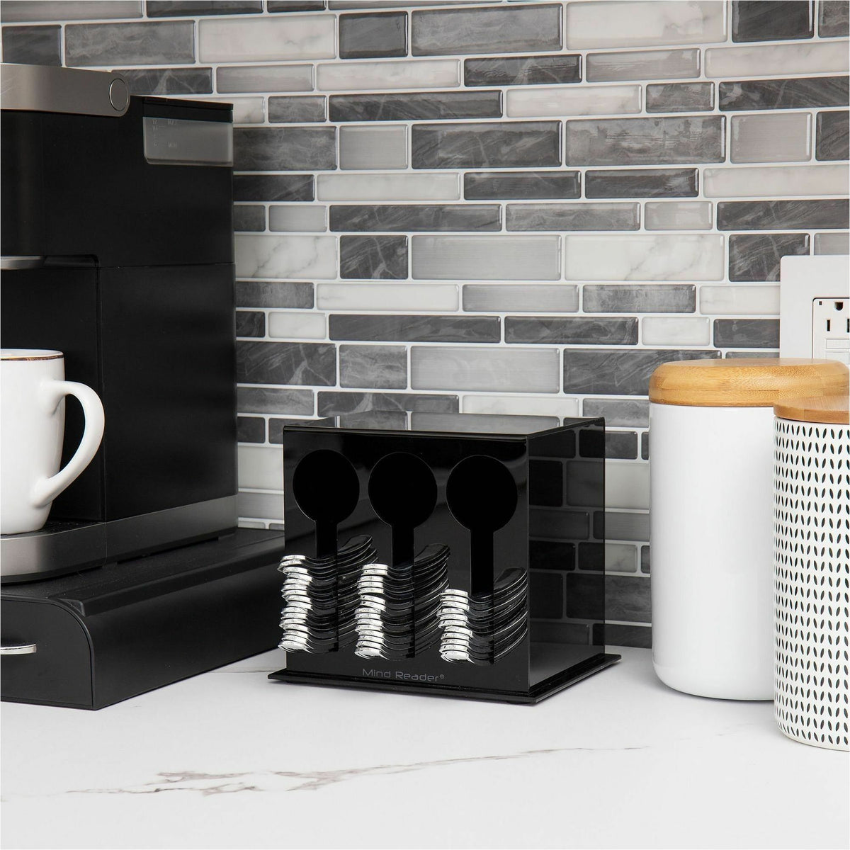 Mind Reader Cutlery Dispenser & Organizer