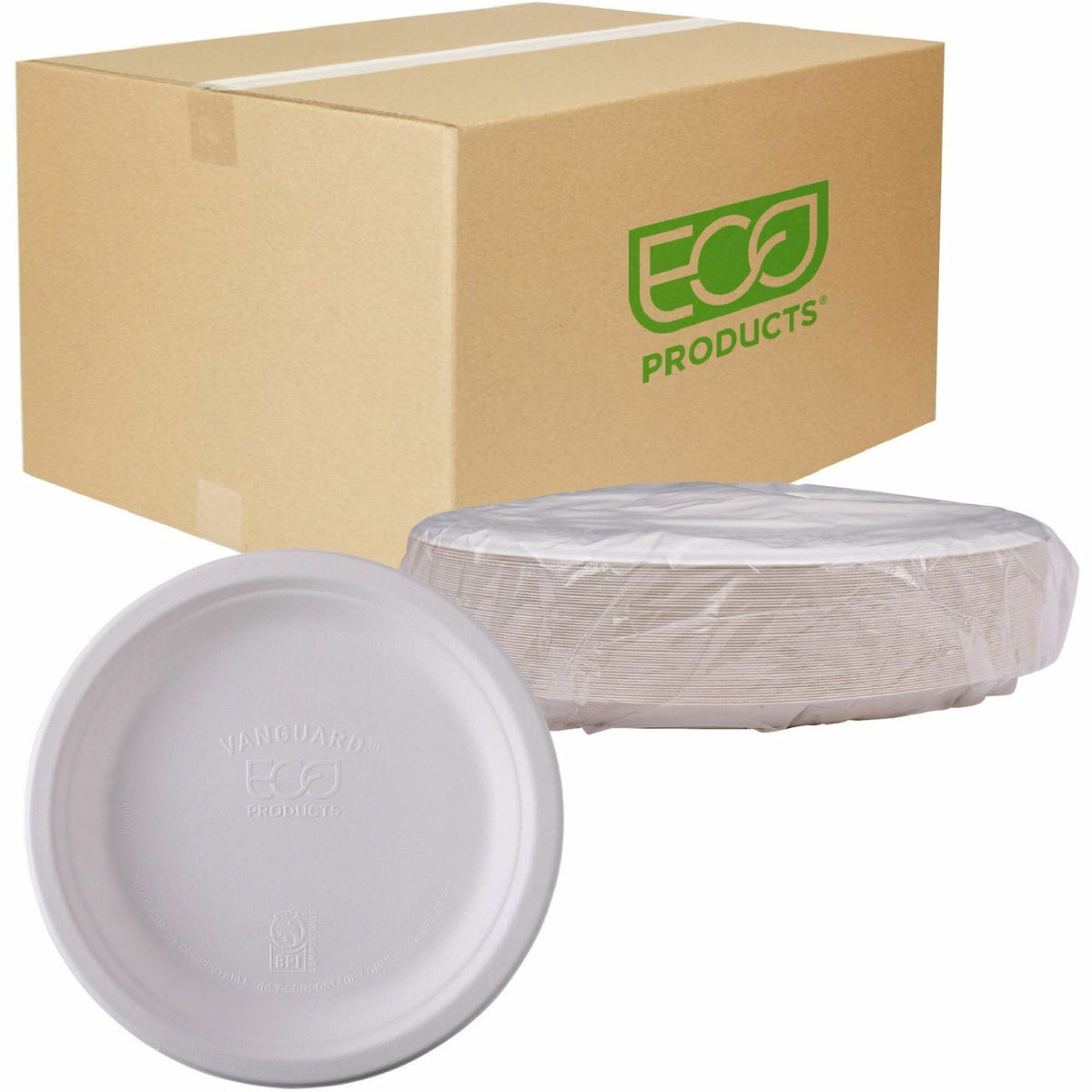 Eco-Products Vanguard 10" Sugarcane Plates