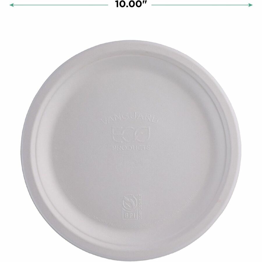Eco-Products Vanguard 10" Sugarcane Plates