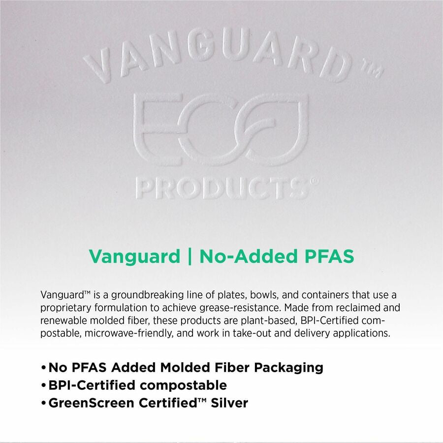 Eco-Products Vanguard 6" Sugarcane Plates