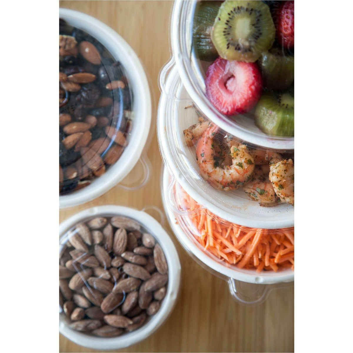 Eco-Products Vanguard 12 oz Sugarcane Bowls