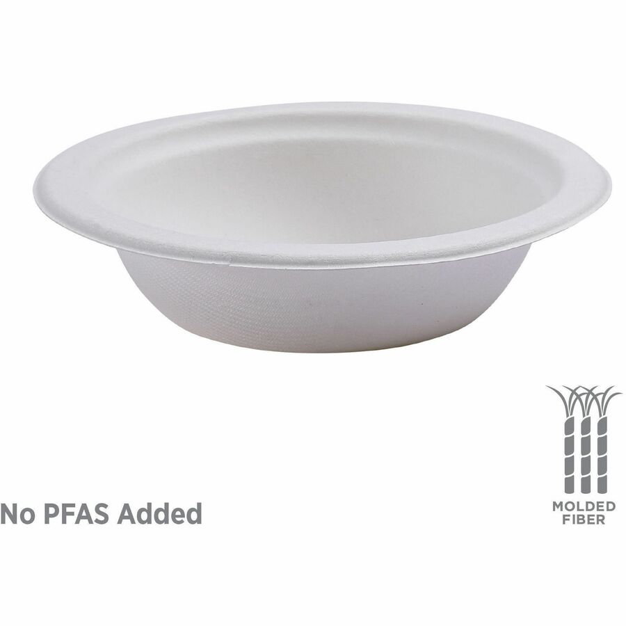 Eco-Products Vanguard 12 oz Sugarcane Bowls