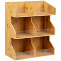 Mind Reader Bali 6-Compartment Storage Organizer