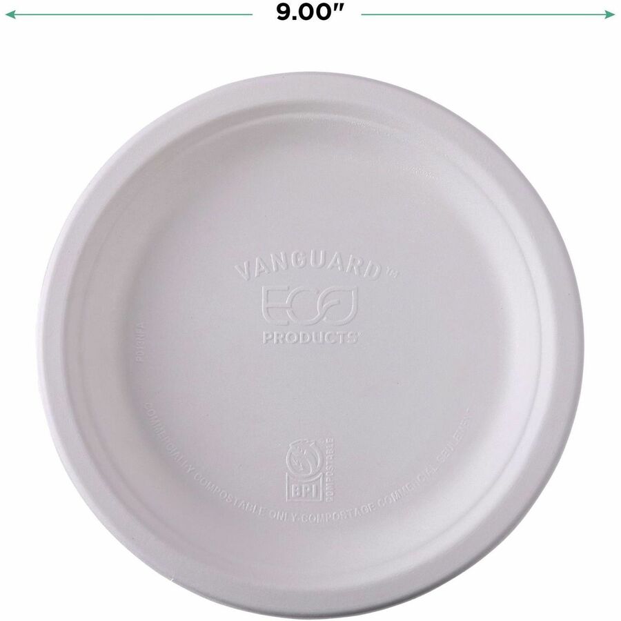 Eco-Products Vanguard 9" Sugarcane Plates